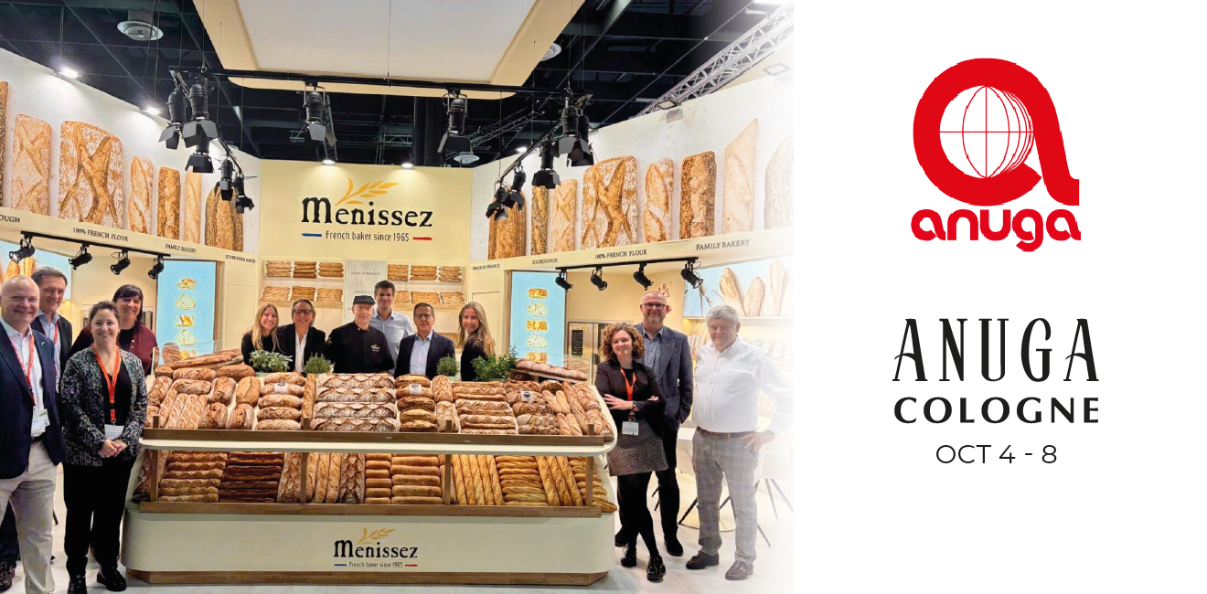 Stand de la Maison Menissez au salon Anuga - Cologne - L’excellence boulangère industrielle